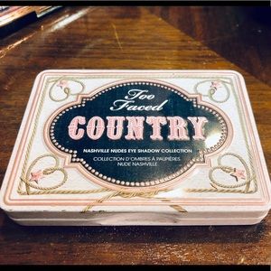 Authentic Too Faced Country Eyeshadow Palette
